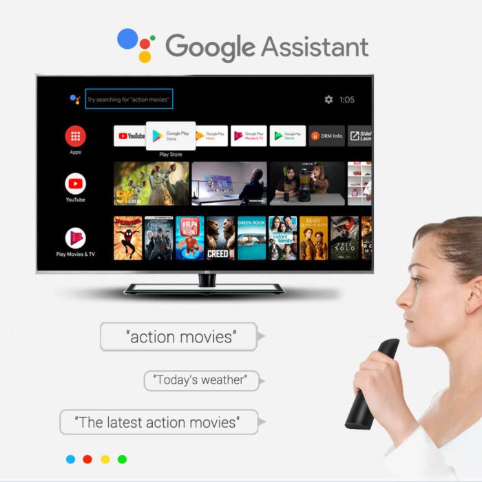 Google Certified Mecool KM9 Pro ATV Amlogic S905X2 4K Streaming Android TV Box con Chromecast - Imagen 7