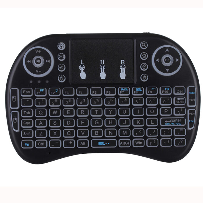 Universal 2.4G Wireless Backlit i8 Mini Keyboard with Touchpad