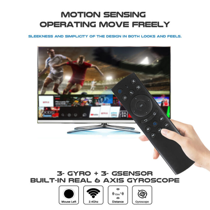 G20BTS 6-axis Gyroscope BLE 5.0 Remote Control Air Mouse for Android TV Box - Image 5