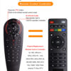 G30S IR learning 2.4G Wireless Gyro Voice Remote Controller Air Mouse - Image 4