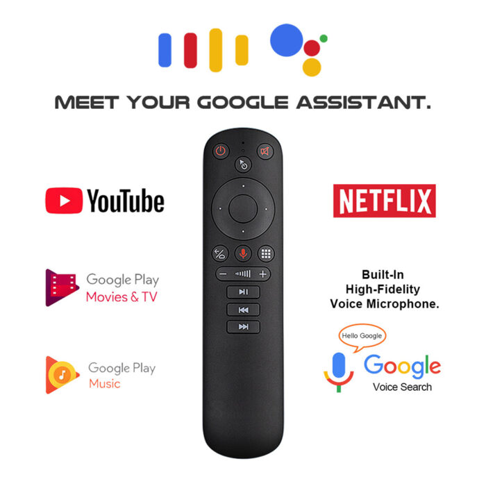 Custom Gyroscope 2.4G Wireless G50S Fly Air Mouse with Voice Control - Image 4