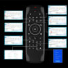 G7W 2.4GHz Wireless Backlit Gyro Air Mouse Keyboard Remote for Win10 - Image 5