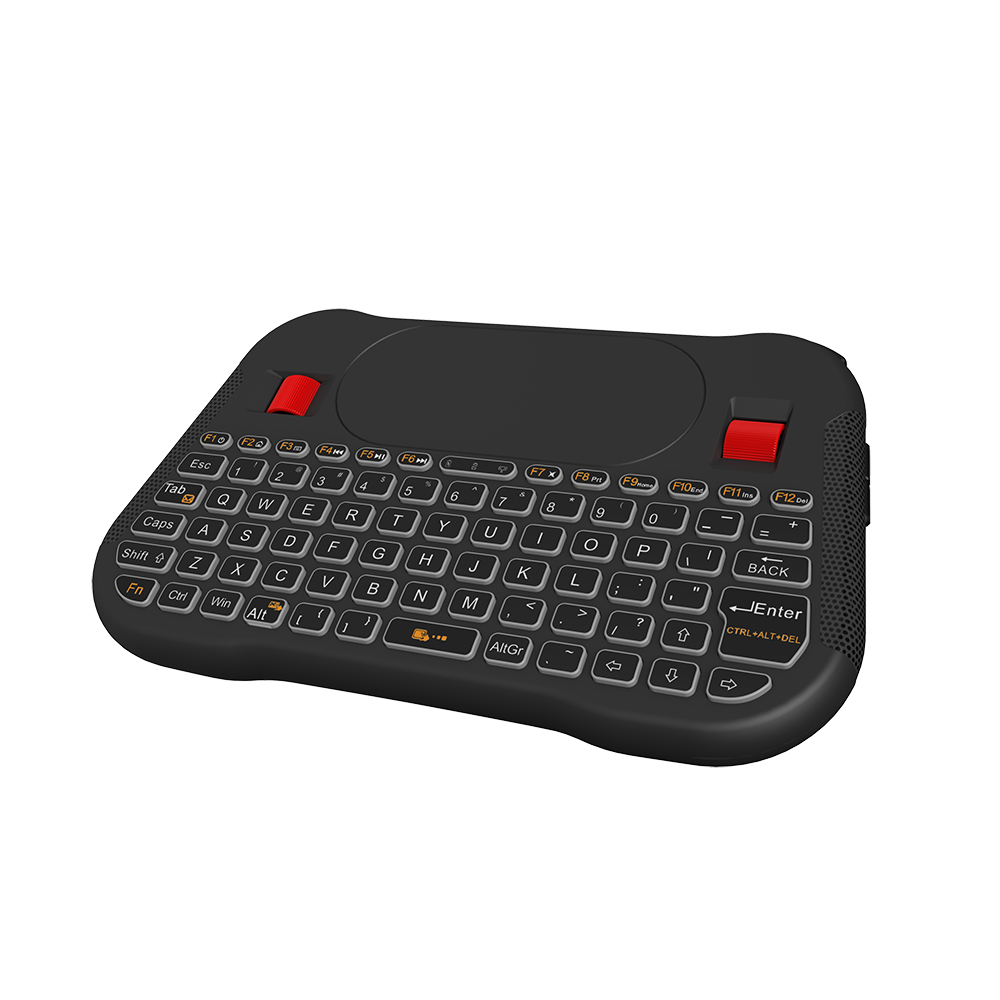 T18 Plus Rechargeable Backlit 2.4GHz Wireless Touch Keyboard with mouse ...