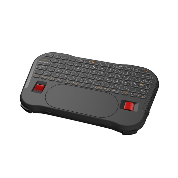 T18 Plus Rechargeable Backlit 2.4GHz Wireless Touch Keyboard with mouse wheel - Image 3