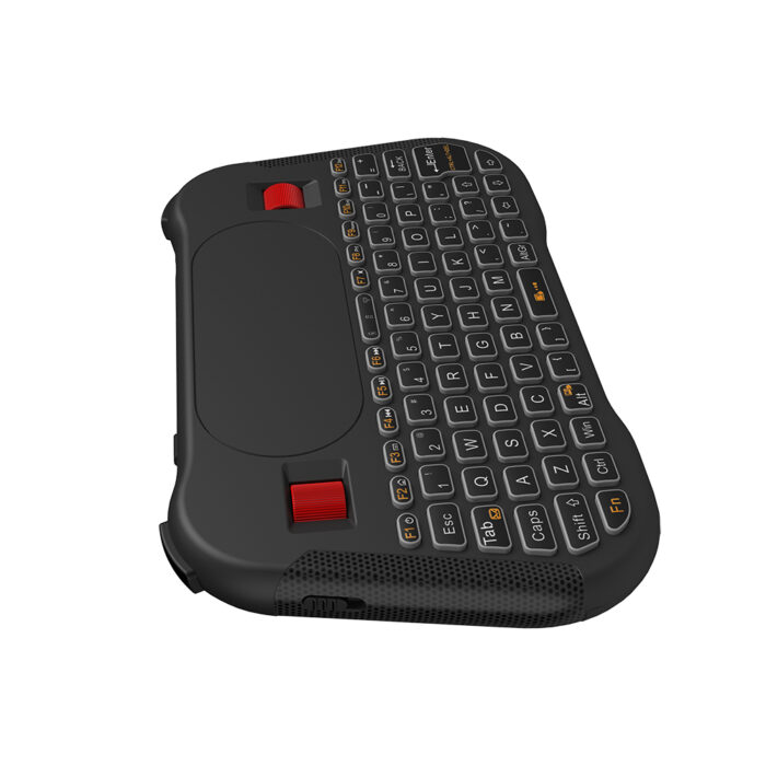 T18 Plus Rechargeable Backlit 2.4GHz Wireless Touch Keyboard with mouse wheel - Image 4