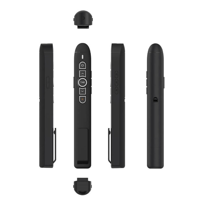 Red Laser Pointer Pen 2.4G RF Remote Wireless Presenter with Volume Control - Image 4