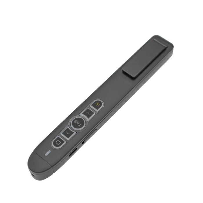 Red Laser Pointer Pen 2.4G RF Remote Wireless Presenter with Volume Control - Image 3