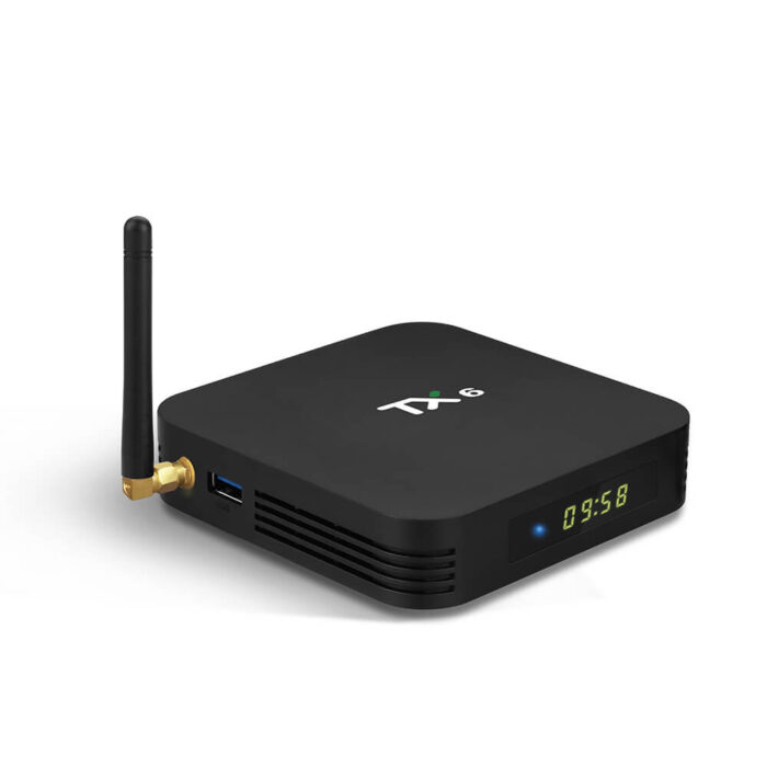 Tanix TX6 Quad Core Allwinner H616 4GB RAM 32GB 64GB Android TV Box with External Antenna - Image 3
