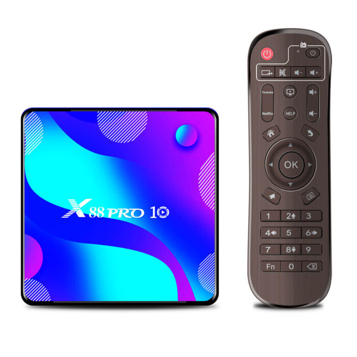 X88 Pro 10 RK3318 4GB RAM 32GB 64GB 4K Android 11 TV Box - Image 2