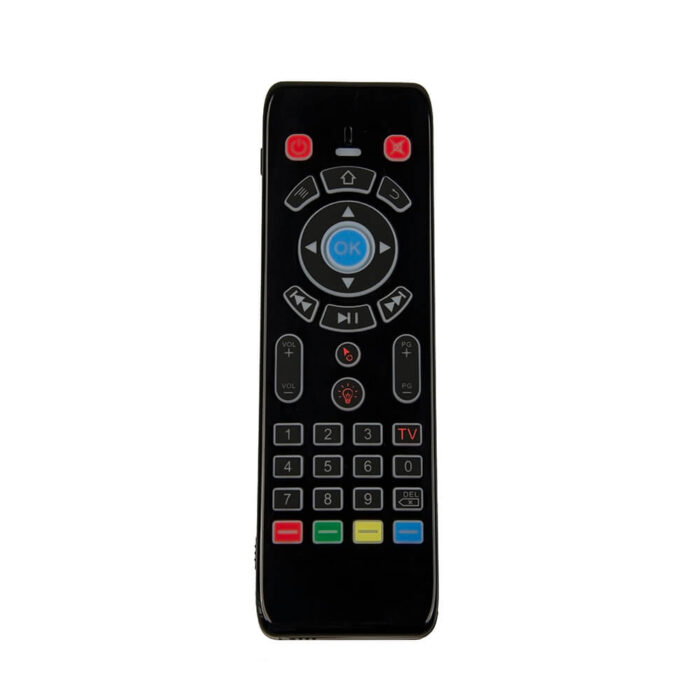 T16 2.4G Wireless Plug and Play Gyro Voice Air Mouse with full Touch Screen Keyboard - Image 6