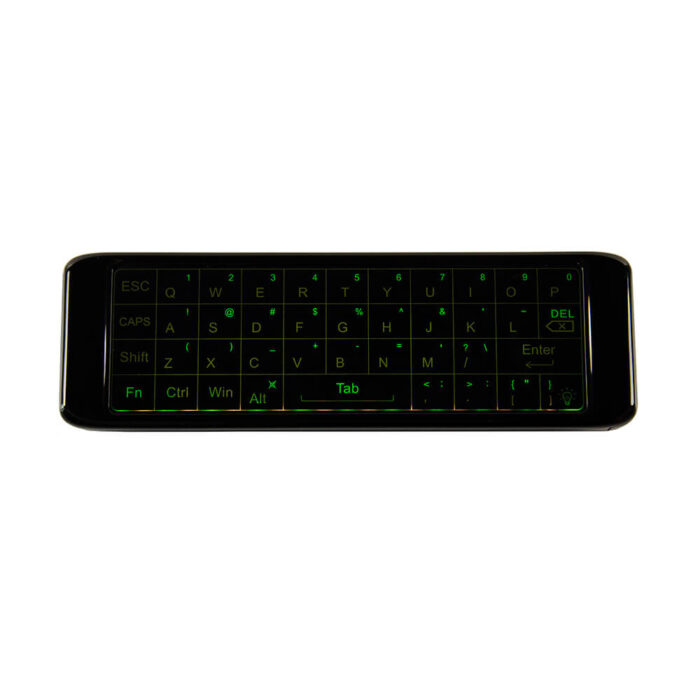 T16 2.4G Wireless Plug and Play Gyro Voice Air Mouse with full Touch Screen Keyboard - Image 7