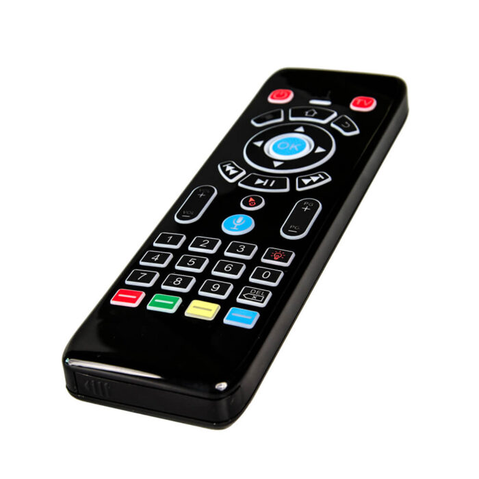 T16 2.4G Wireless Plug and Play Gyro Voice Air Mouse with full Touch Screen Keyboard - Image 3