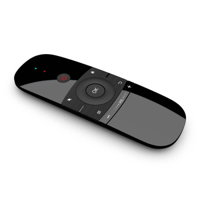 Rechargeable 6-axis Gyroscope W1 Air Mouse with qwerty keyboard - Image 2