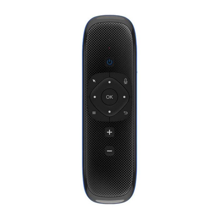 Anti-lost RF Wireless Gyro Voice Remote W2 Air Mouse with Keyboard - Image 2