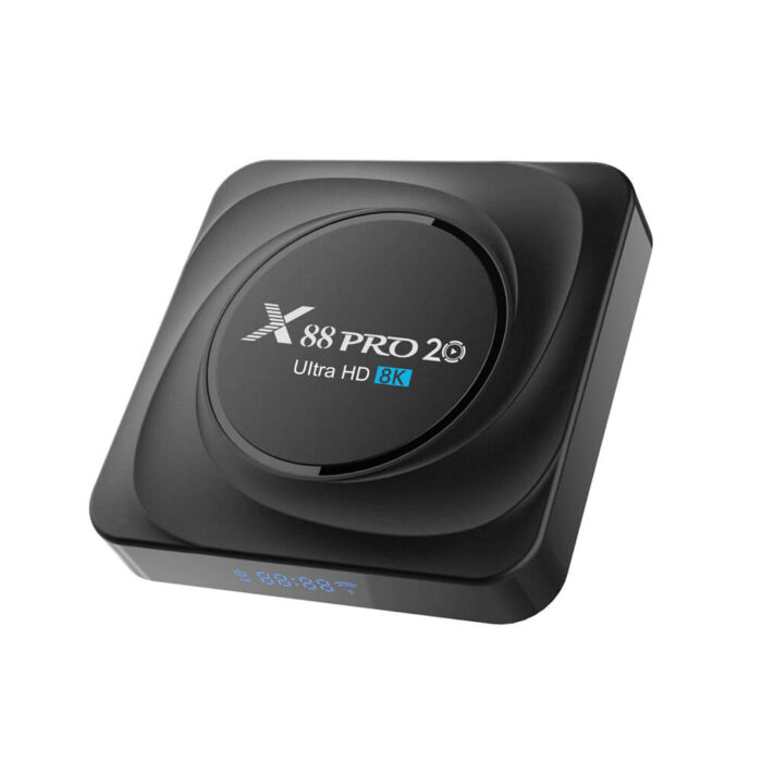 Screen Rotation X88 pro 20 Rockchip RK3566 8GB RAM 128GB ROM 8K Android 11 TV Box with Voice Remote - Image 2