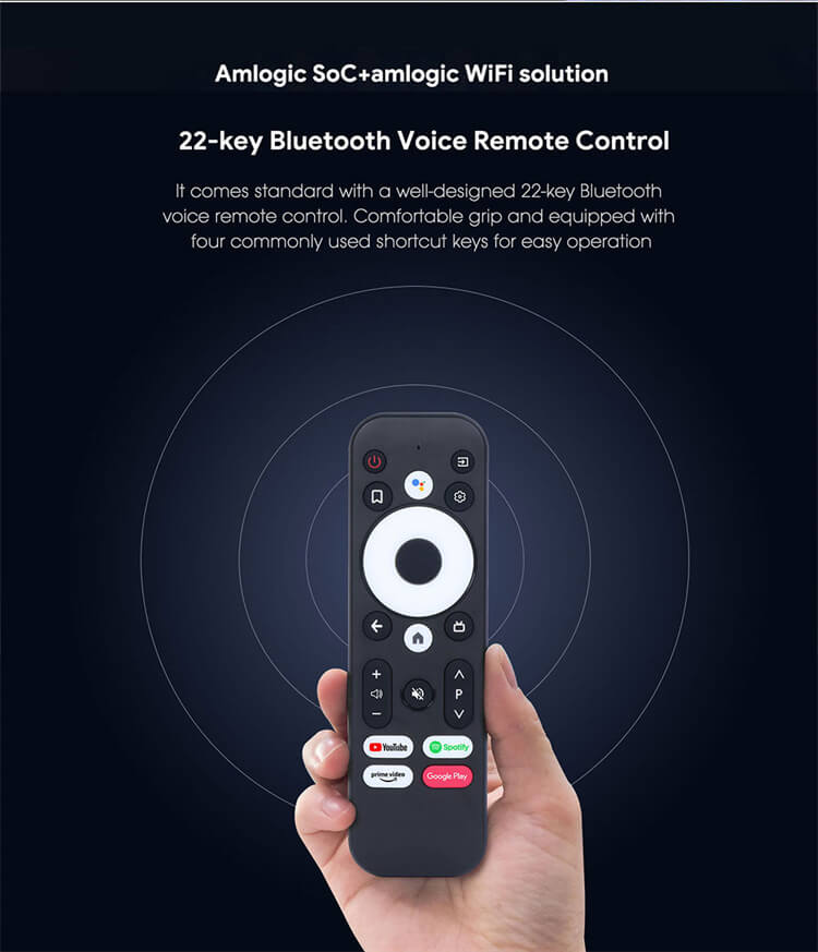 voice remote android tv box