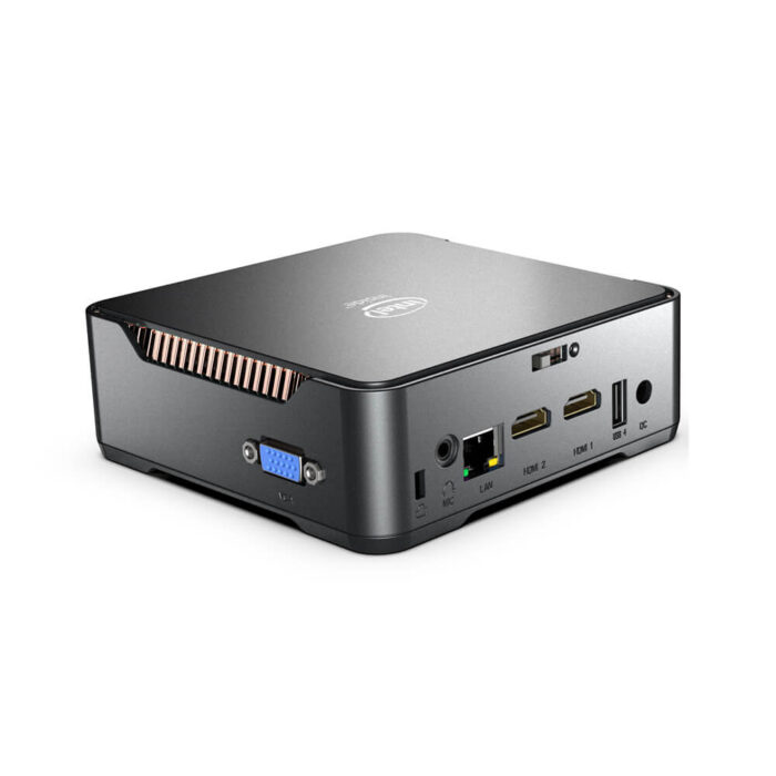 Doble salida HDMI GK3V Plus Intel N100 16GB 512GB Windows 11 Mini PC con VGA