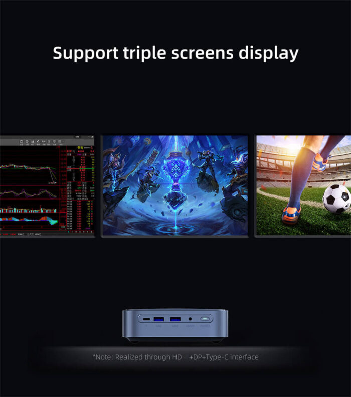 TK11-B0 Magnetic Case Intel Core i5 11th 1135G7 16GB DDR 512GB SSD Windows 11 Mini PC - Image 5