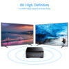 8K 60Hz Rockchip RK3588 Octa Core 8GB 16GB RAM Android 12 TV Box con entrada HDMI - Imagen 7