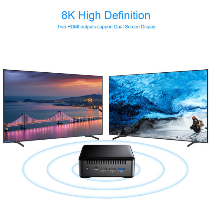 8K 60Hz Rockchip RK3588 Octa Core 8GB 16GB RAM Android 12 TV Box with HDMI Input - Image 7