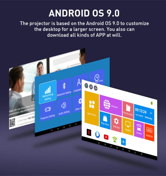 dlp android projector