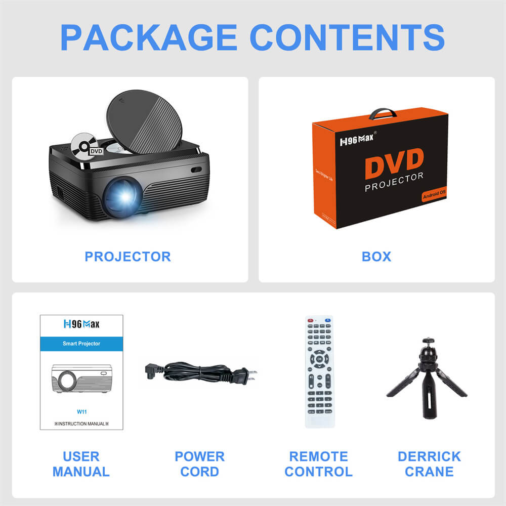 1080p projector with dvd player