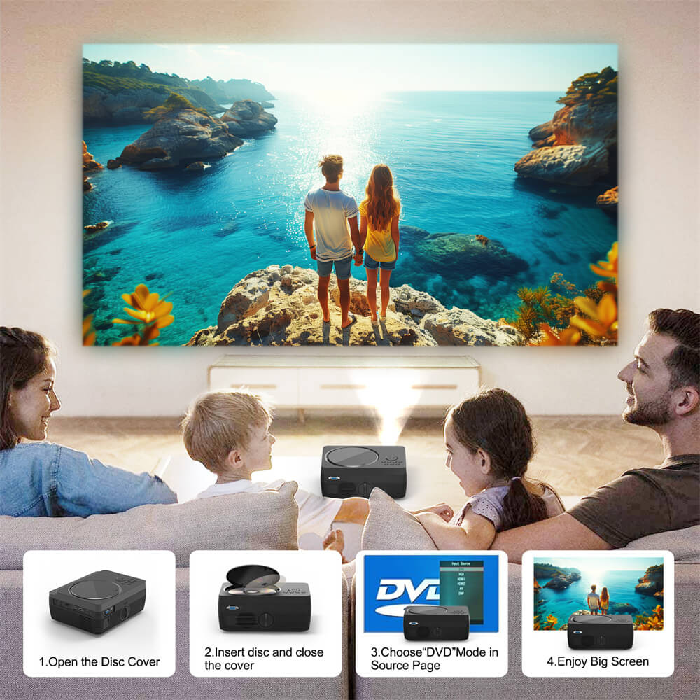 w11 dvd projector